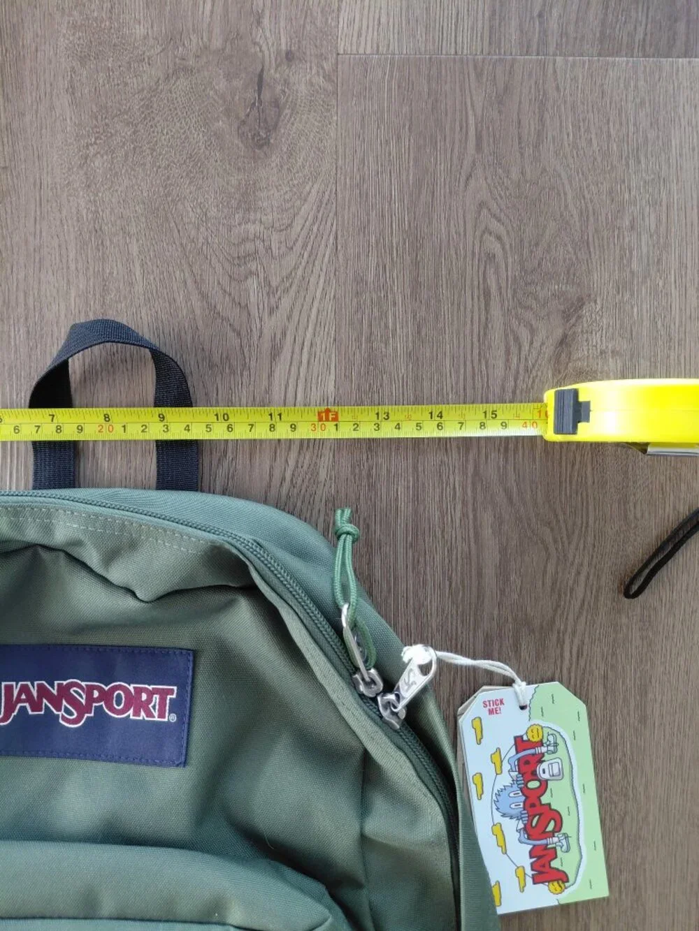 JanSport SuperBreak Plus Backpack | NWT | Dark Green | Spacious